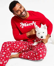 Family Pajamas Matching Mens Merry Snowflake Mix It Family Pajama Set