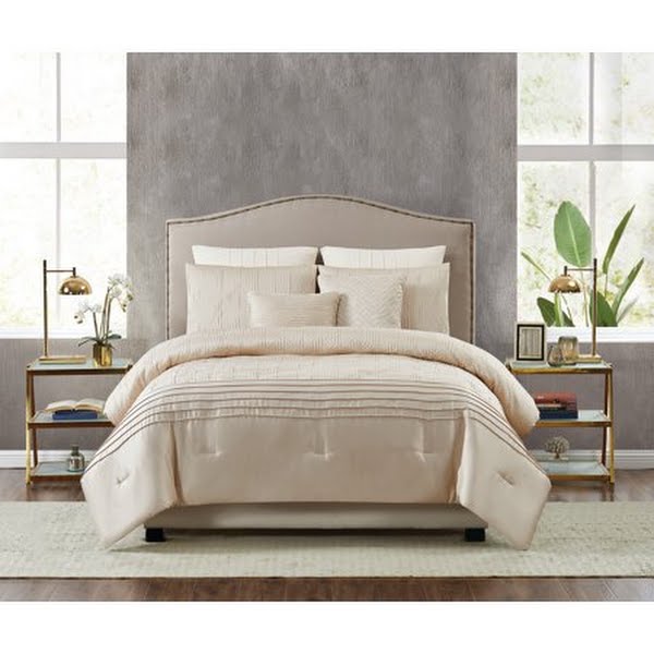 5TH AVENUE LUX Noelle 7-Piece King Bedding Set