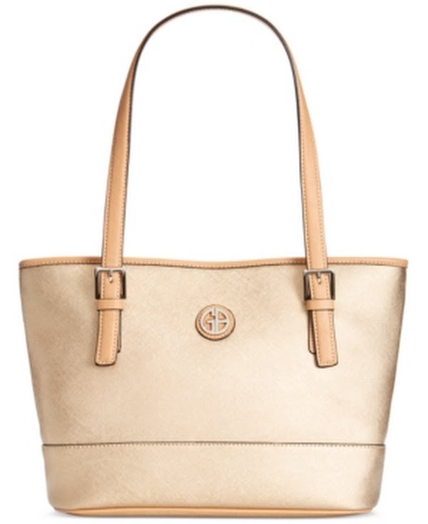 Giani Bernini Faux Saffiano Leather Tote