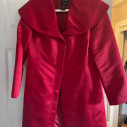 Doncaster Womens Notch Collar Duster Jacket, Size 8