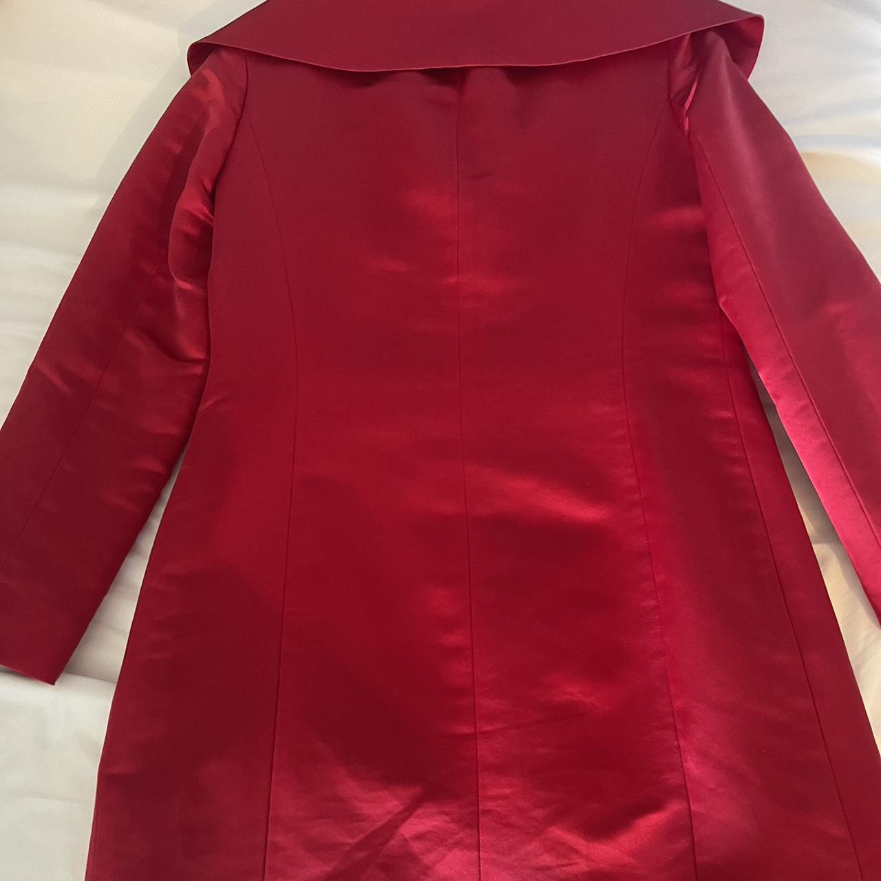 Doncaster Womens Notch Collar Duster Jacket, Size 8