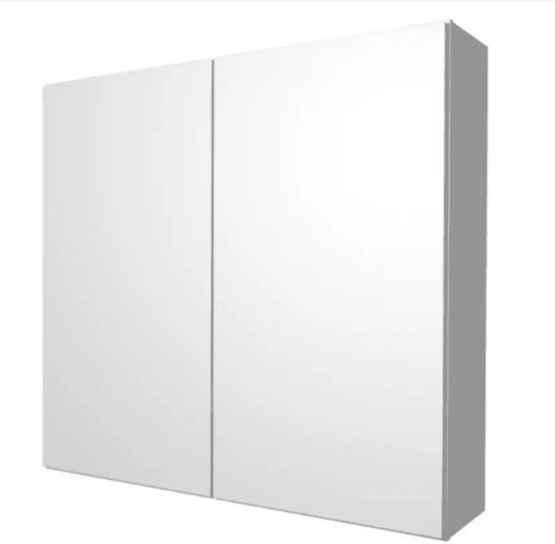 Build Essentials White 42 X 36  Tall Slab Door Left / Right Hinge Wall Cabi