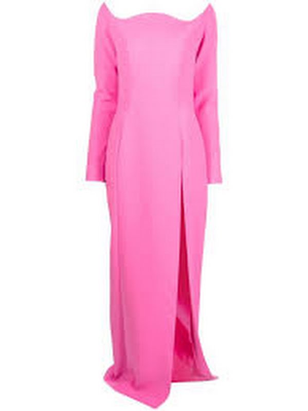 Monot Off Shoulder Long Sleeve Dress, Size M