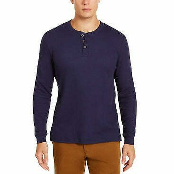 Club Room Men's Henley Shirt, Size XL