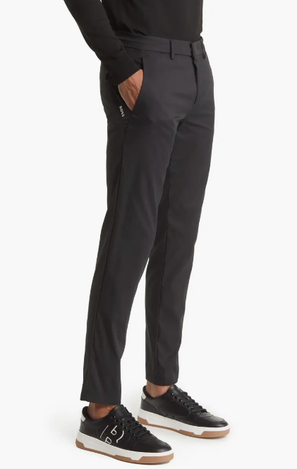 HUGO BOSS Mens Water Repellent T-Spectre Solid Slim  Fit Dress Pants