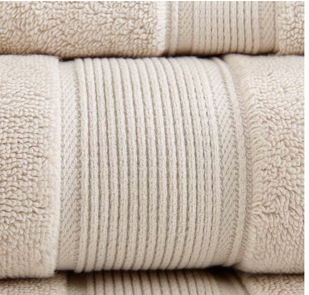 Madison Park Signature Cotton 8-piece Antimicrobial Towel Set