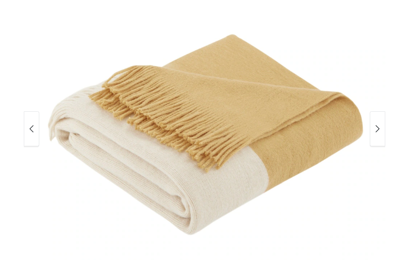 Carson Carrington Ventspils Faux Cashmere Throw