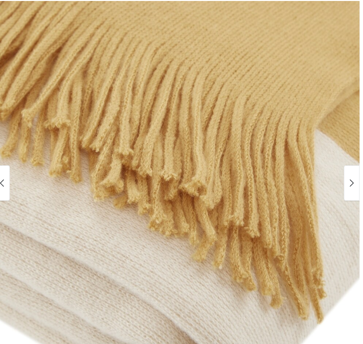 Carson Carrington Ventspils Faux Cashmere Throw