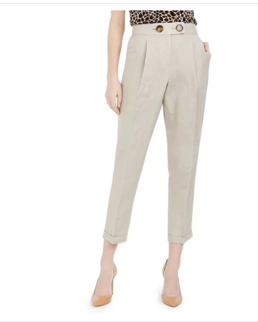 Calvin Klein Womens  Straight Leg Pants, Size 10