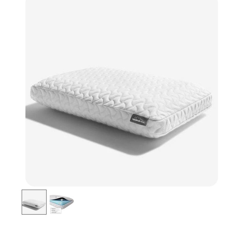 TEMPUR-Adapt Pro Cloud + Cooling Standard Bed Pillow