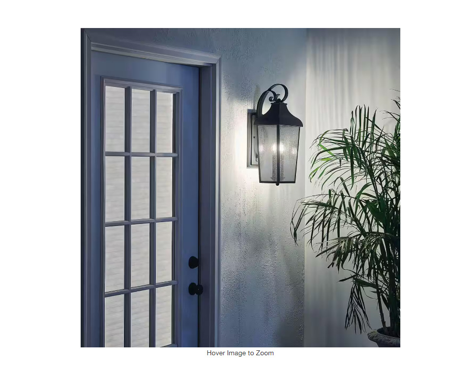 Kichler Lighting Forestdale 21 Inch Tall 2 Light Outdoor Wall Light Forestdale