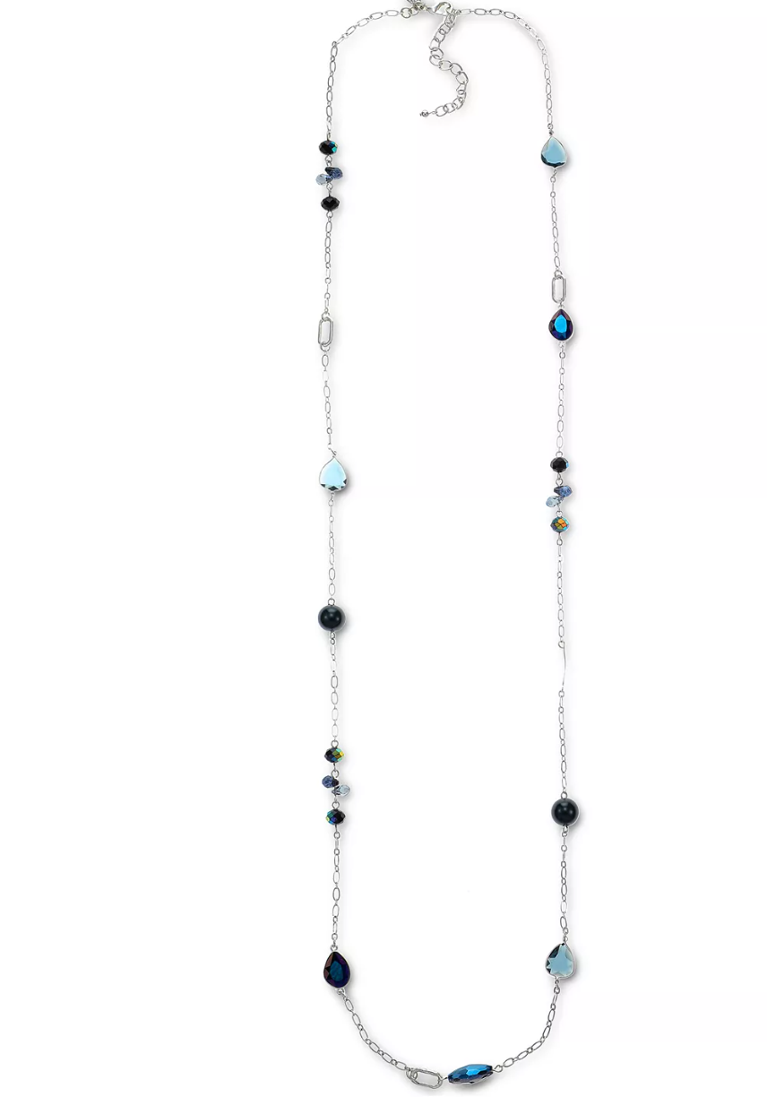 Style and Co Multi-Bead Strand Necklace, 42 + 3 Extender