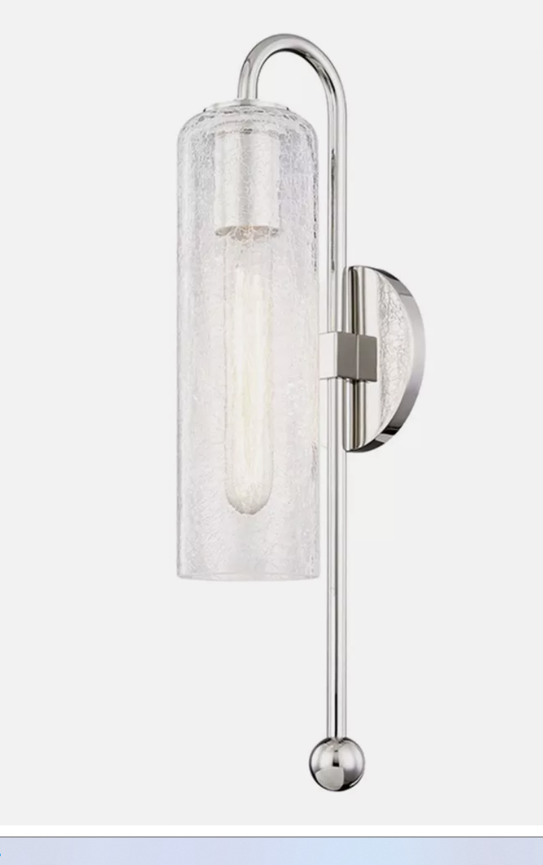 Mitzi - Skye-One Light Wall Sconce in Style-4.75 Inches Wide by 19 Inches High