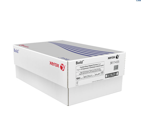 Xerox Bold Digital Coated Gloss Printing Paper, Ledger Size (11 x 17)