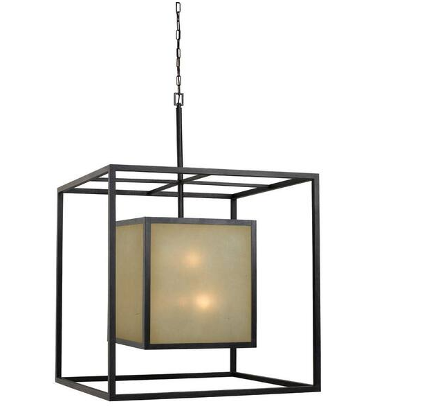 World Imports Hilden 12-Light Aged Bronze Hanging Pendant