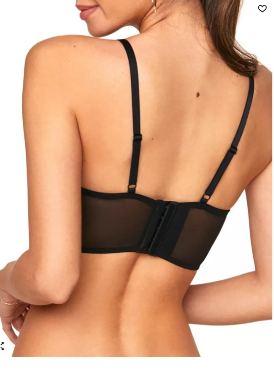 Adore Me Nymphadora Womens Contour Balconette Bra, 38DD