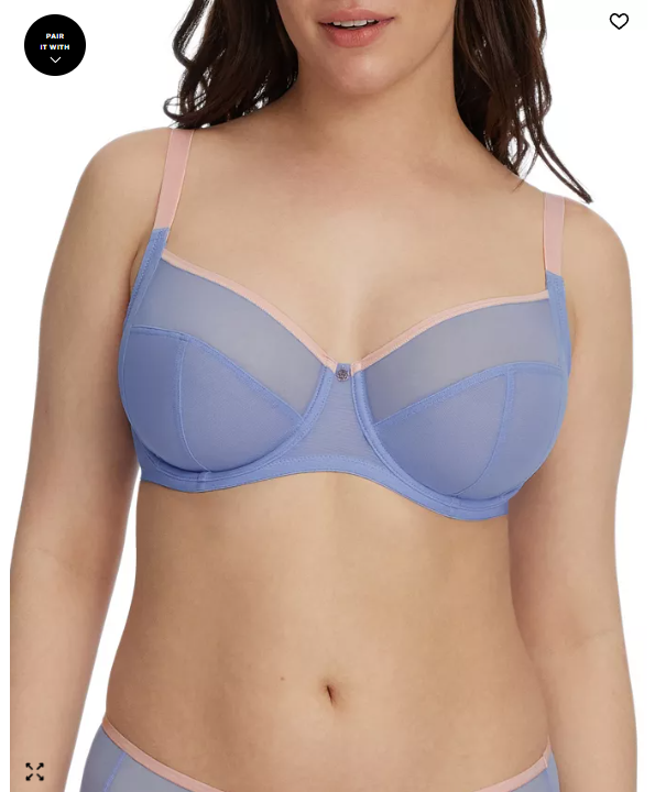 Skarlett Blue Womens Spellbound Full Coverage Underwire Bra -Size 34G