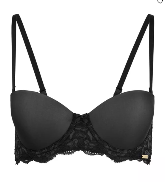 Adore Me Womens Lyza Push up Balconette Bra,38B