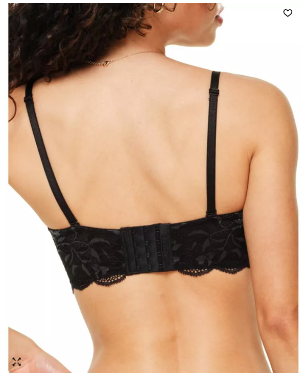 Adore Me Womens Lyza Push up Balconette Bra,38B