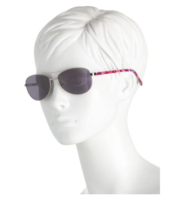 Vera Bradley 58mm Aviator Sunglasses