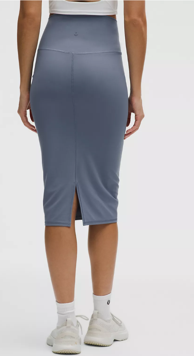 Lululemon Nulu Slim-Fit High-Rise Midi Skirt