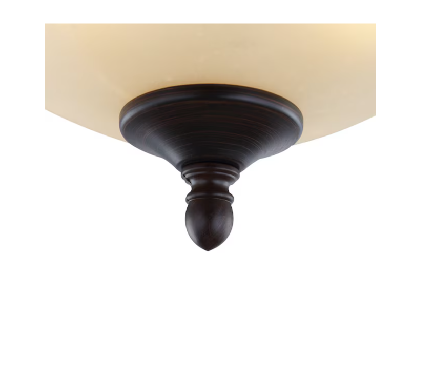 World Imports WI838688 Montpellier 2 Light Flush Mount Ceiling Fixture