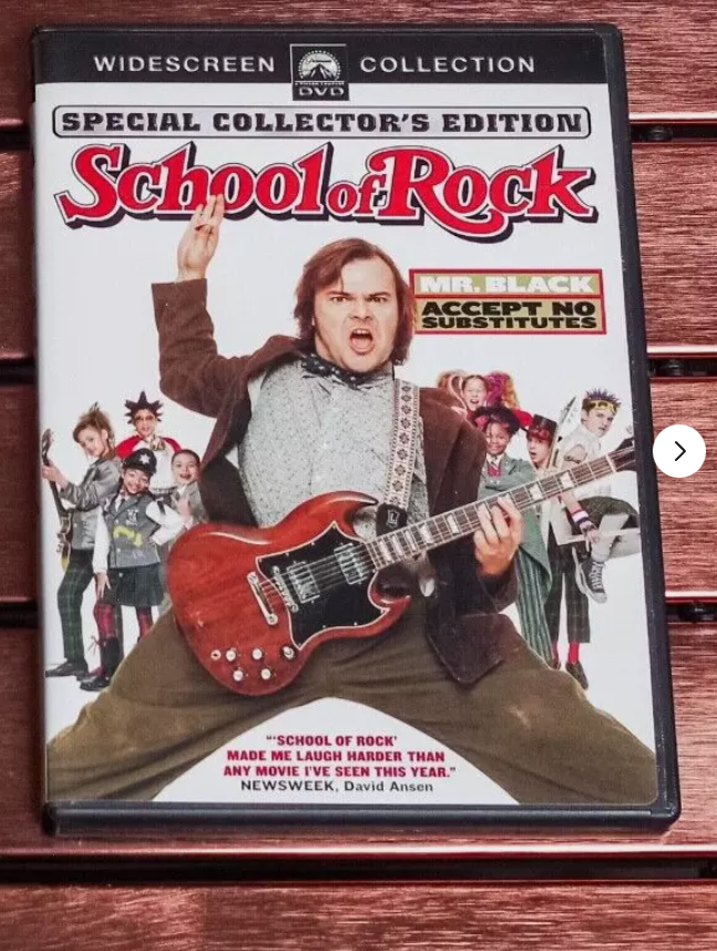 DVD Comedy Bundle:School of Rock, the Life Aquatic, Blazing Saddles