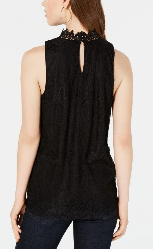 BCX Juniors Lace Top, Size Medium