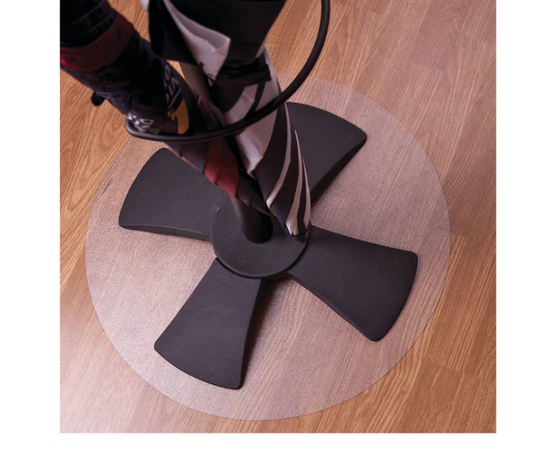Cleartex Hard Floor Chair Mat Floortex Mat Size: Round 24in