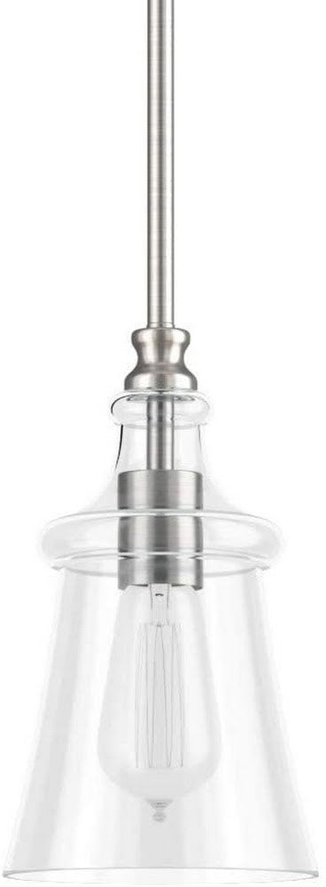 Park Harbor PHPL5481BN Milford 6-in Wide Single Light Mini Pendant