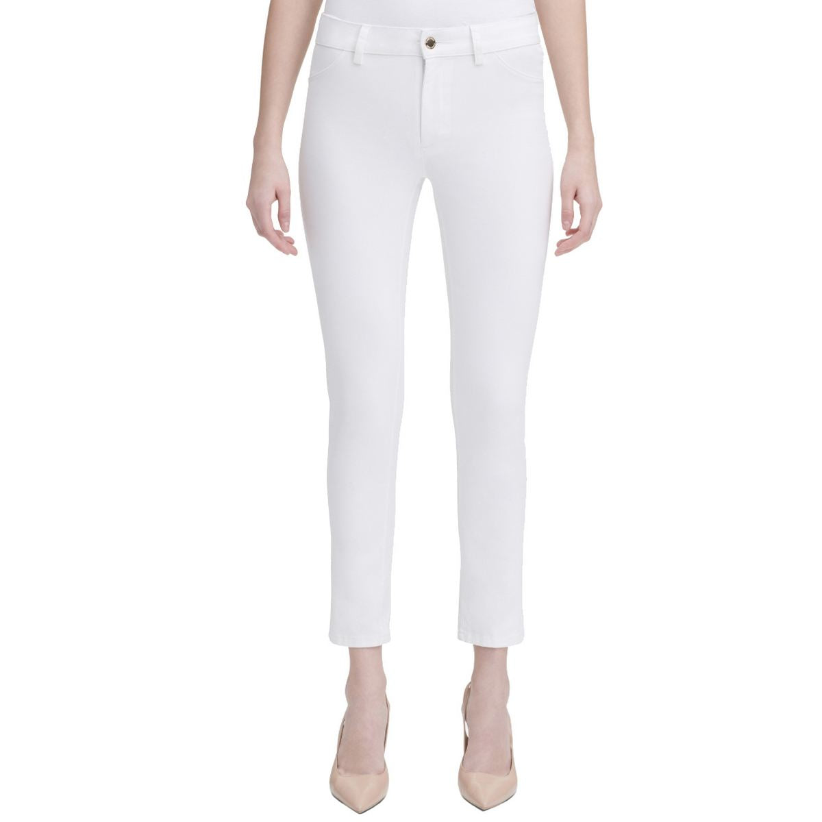 Calvin Klein Women's 4-Pocket Straight-Leg Pants