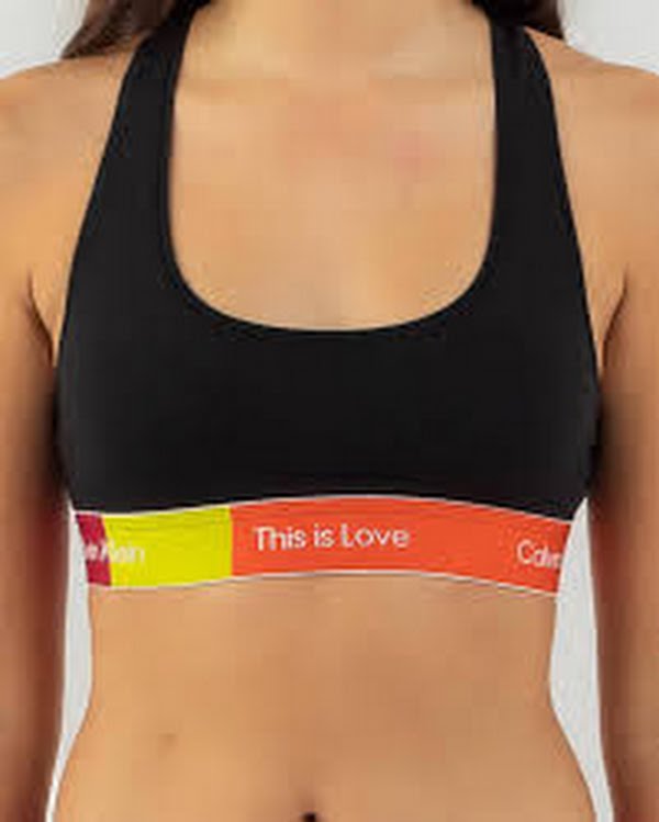 Calvin Klein Womens This Is Love Unlined Bralette