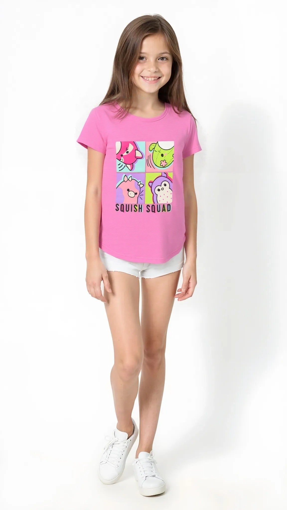 Carters Squishmallow Girls Squish Squad Tee, Size M(7-8)
