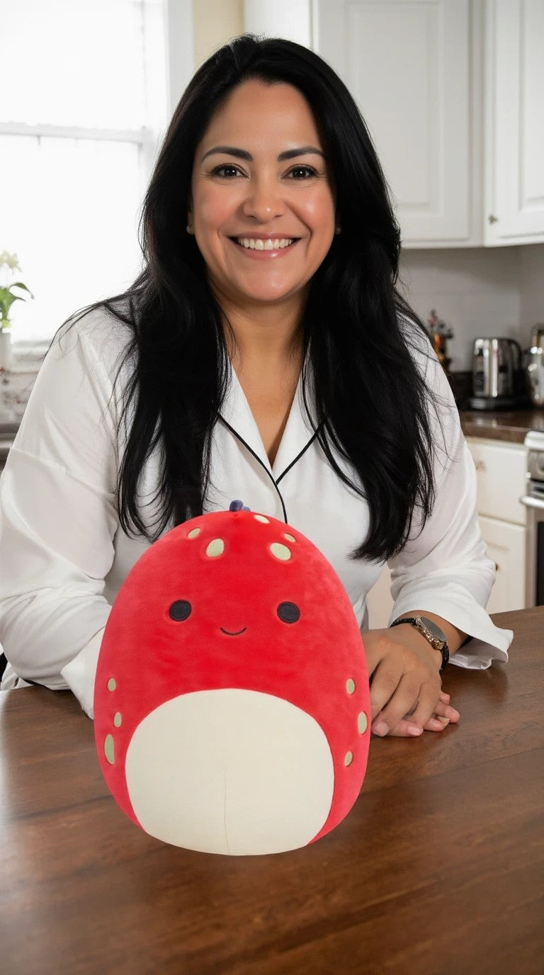 Squishmallows Dolan Red Dino with Spots 11 Plush Stuffed Animal Toy