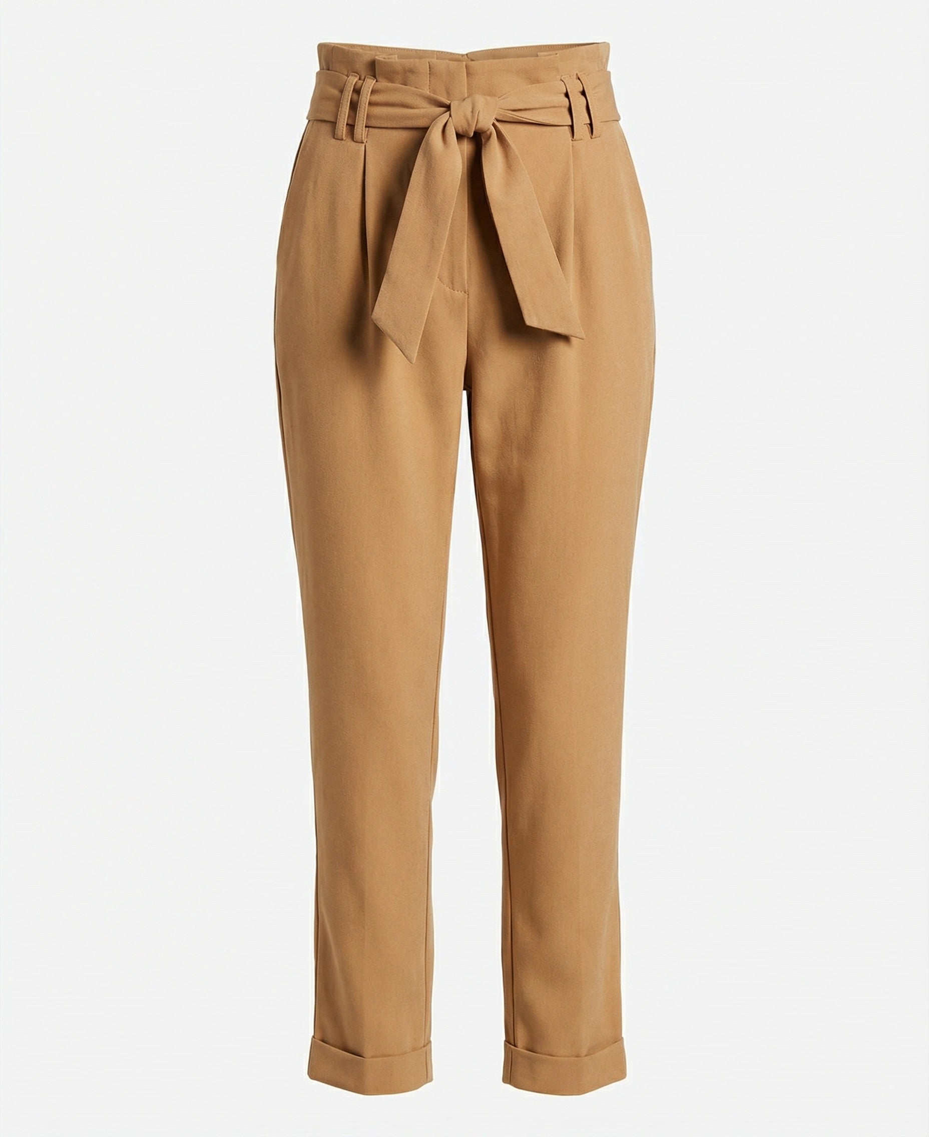 International Concepts Tapered-Leg Paperbag Pants,Size 10