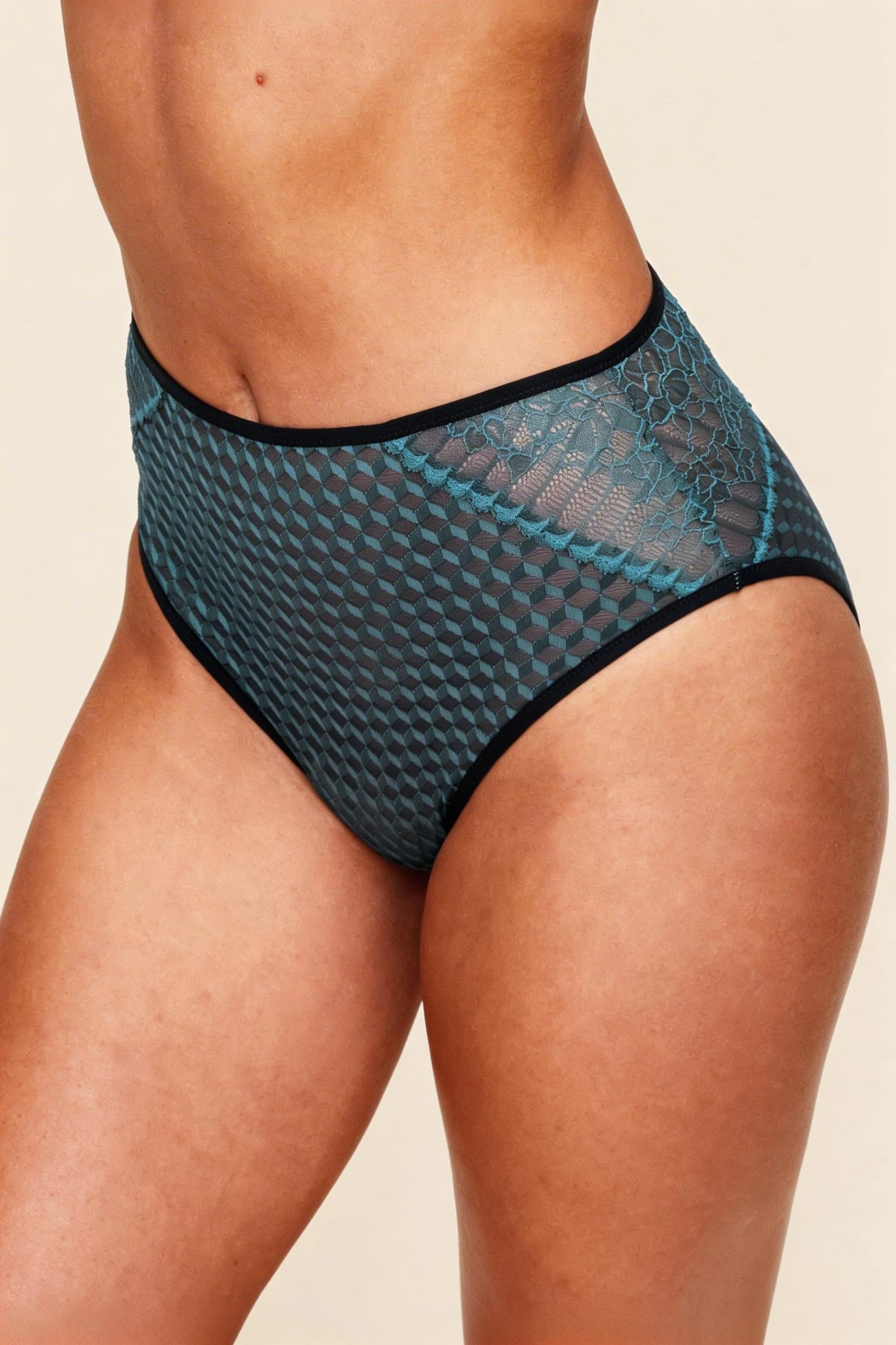 Adore Me Womens Naia Adaline High Waisted Panty, Medium