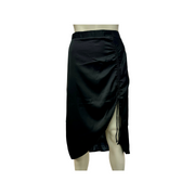 Japra Asymmetrical Black Skirt, Size Medium