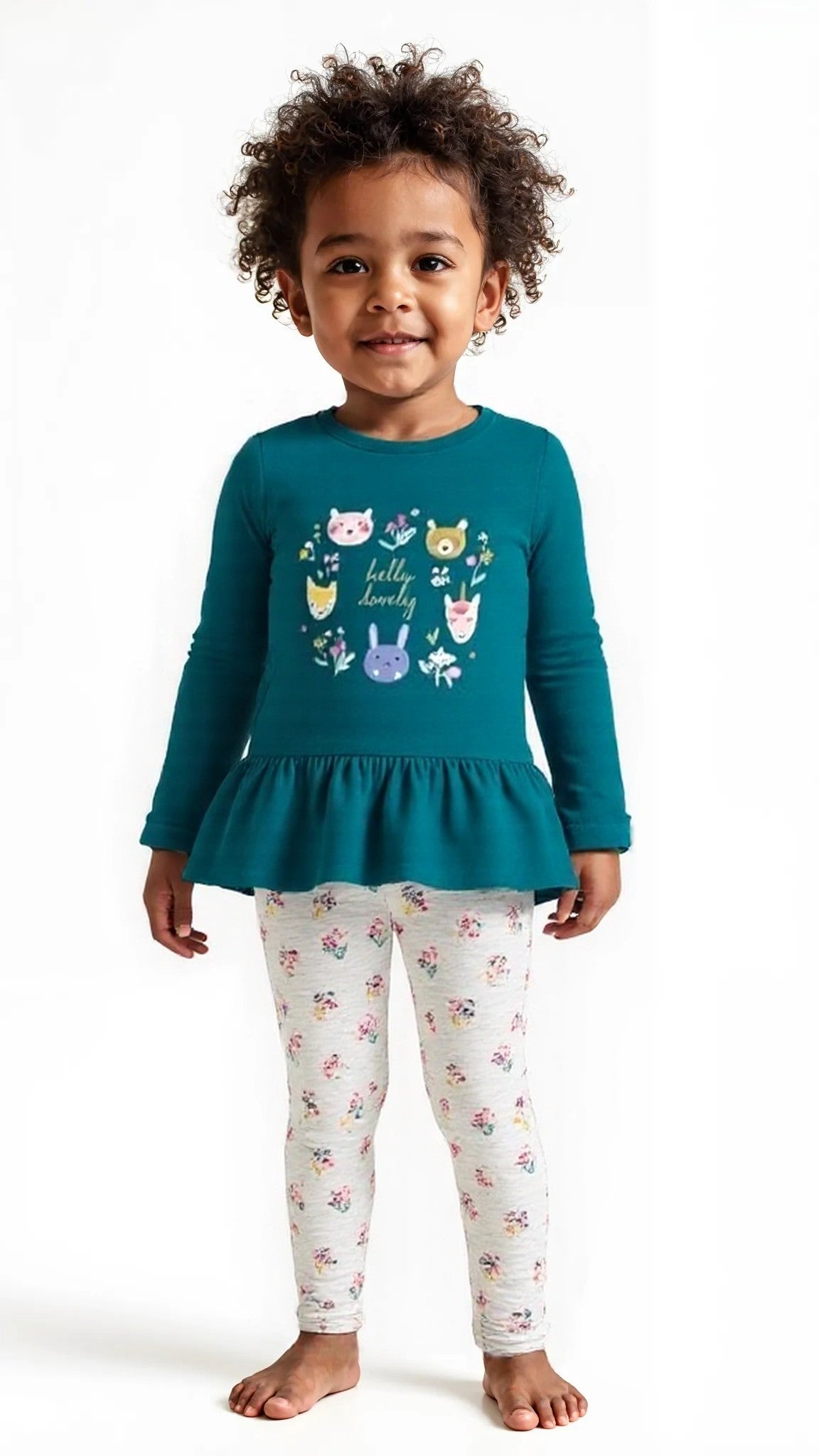 Carters Baby Girls 2-Pc. Fleece Sweatshirt and Leggings Set