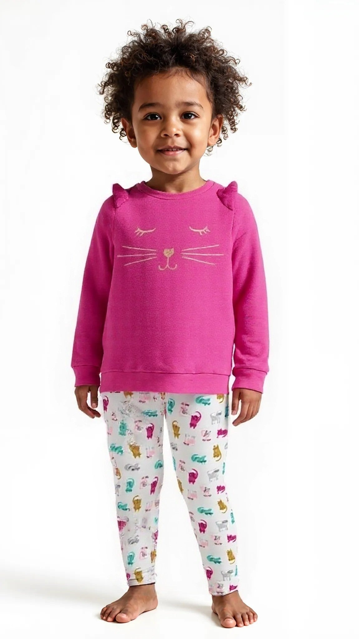 Carters Baby Girls 2-Pc. Fleece Sweatshirt and Leggings Set