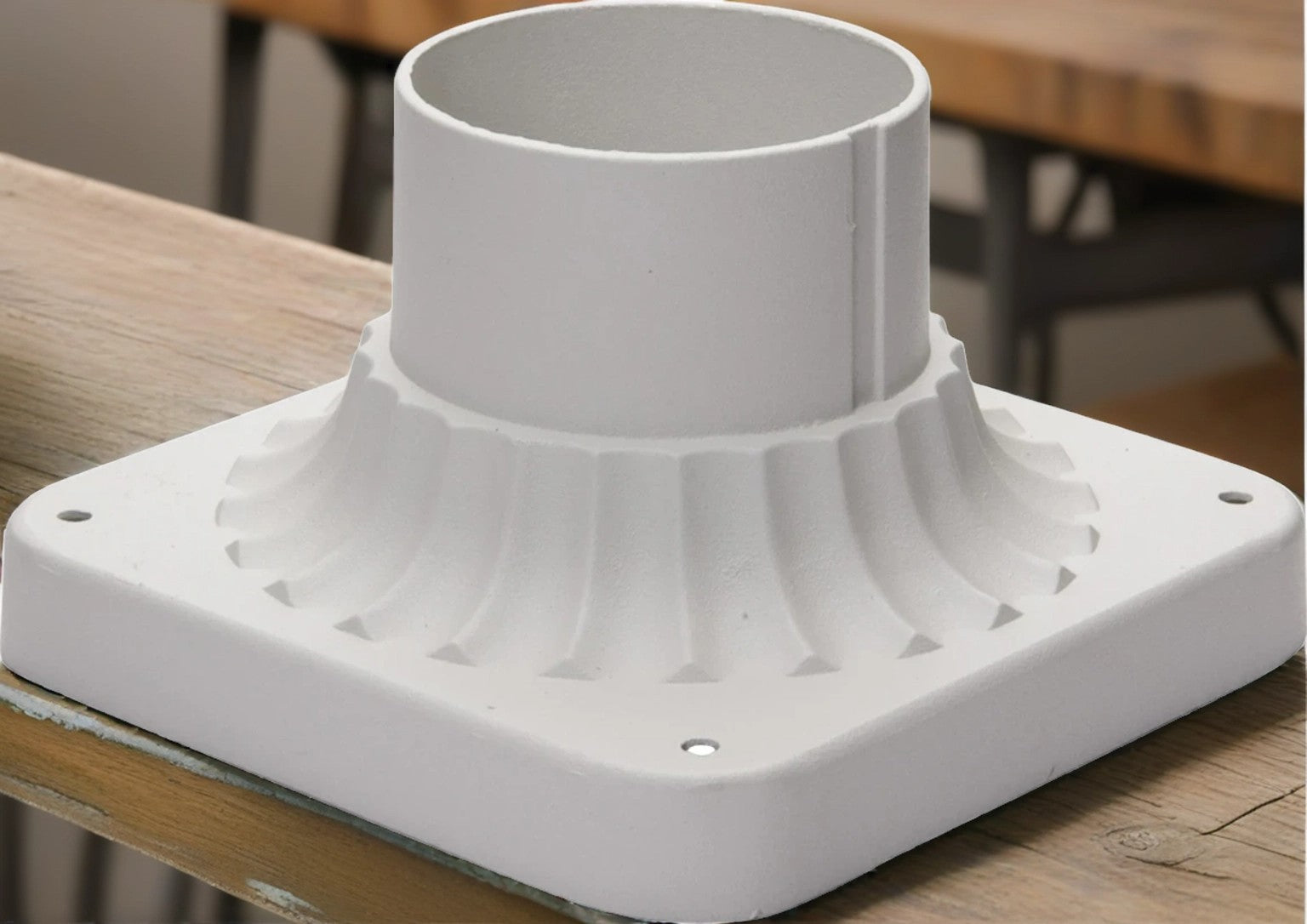 Maxim Lighting 2001WT Pier Mount, White