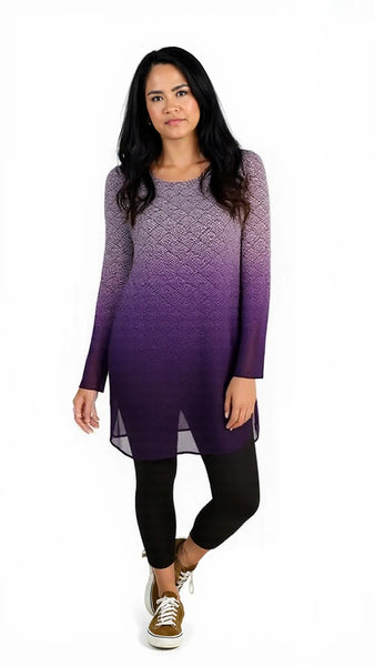 Alfani Women's Printed Super Tunic, Size Small