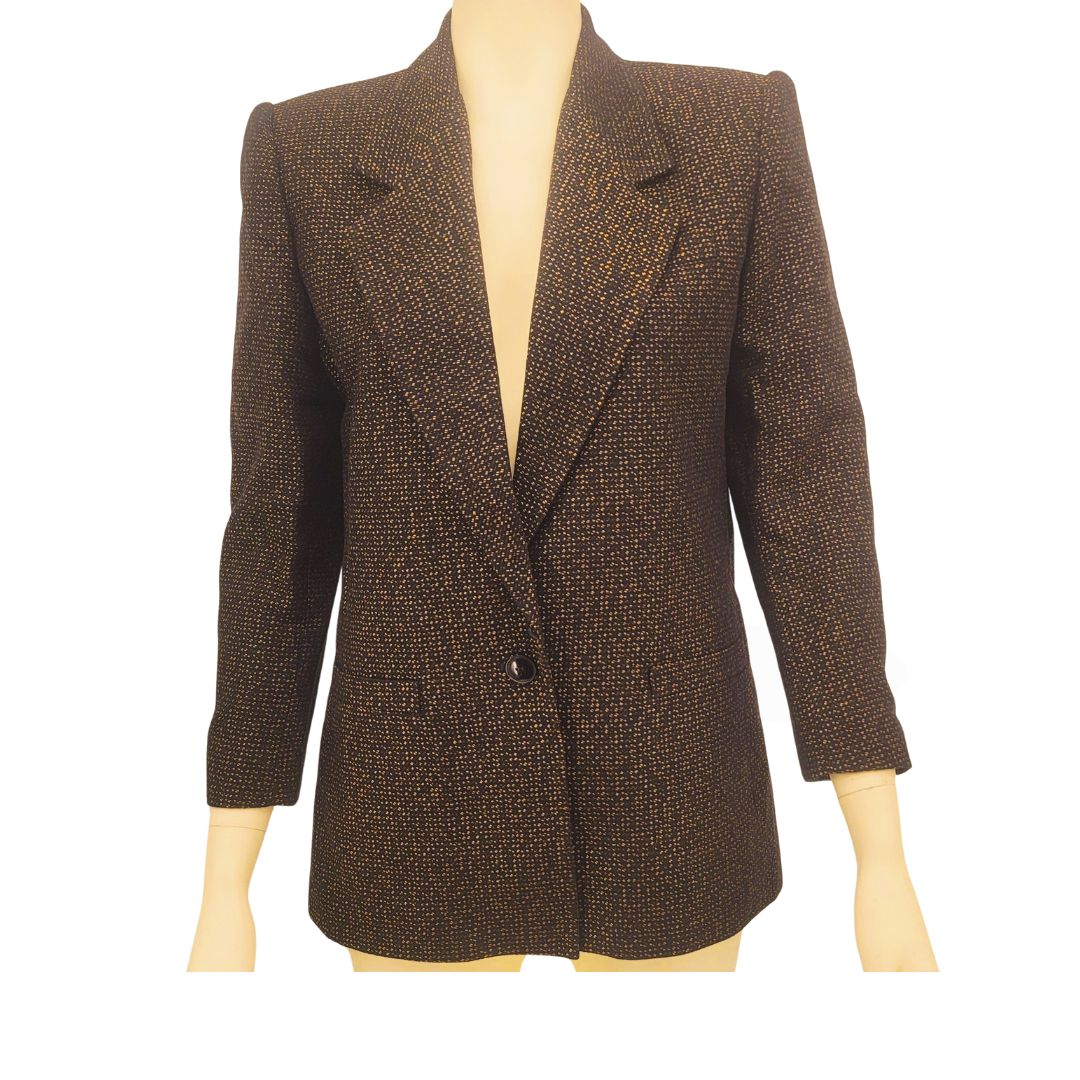 Sasson Petite Vintage Women’s Wool Blend Blazer, 10 Petite