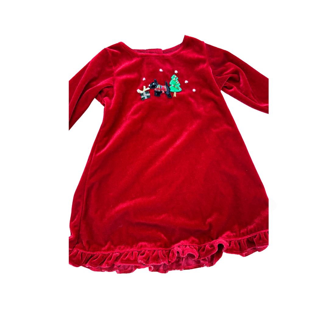 Sophie Rose Christmas Dress, Size 18 Months