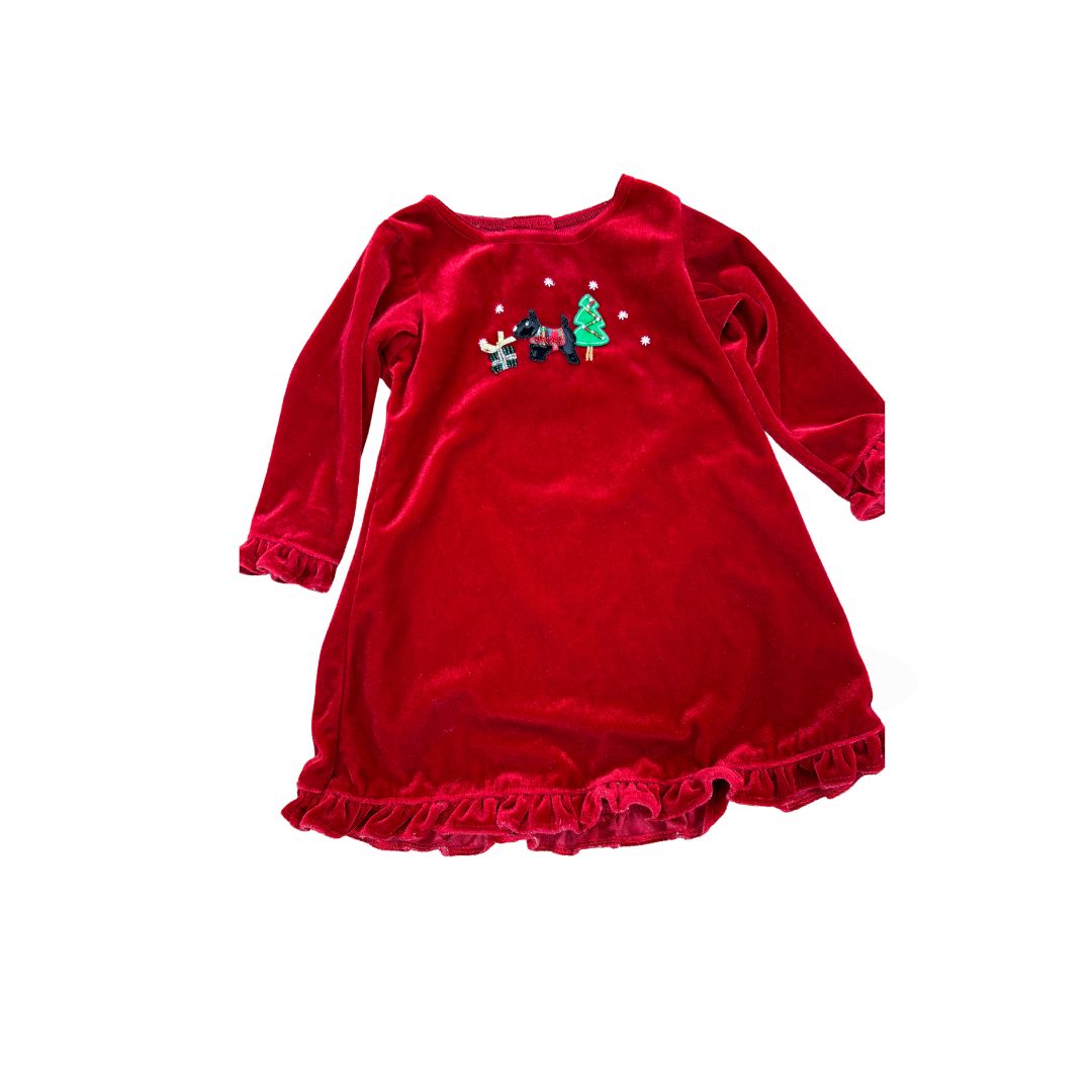 Sophie Rose Christmas Dress, Size 18 Months