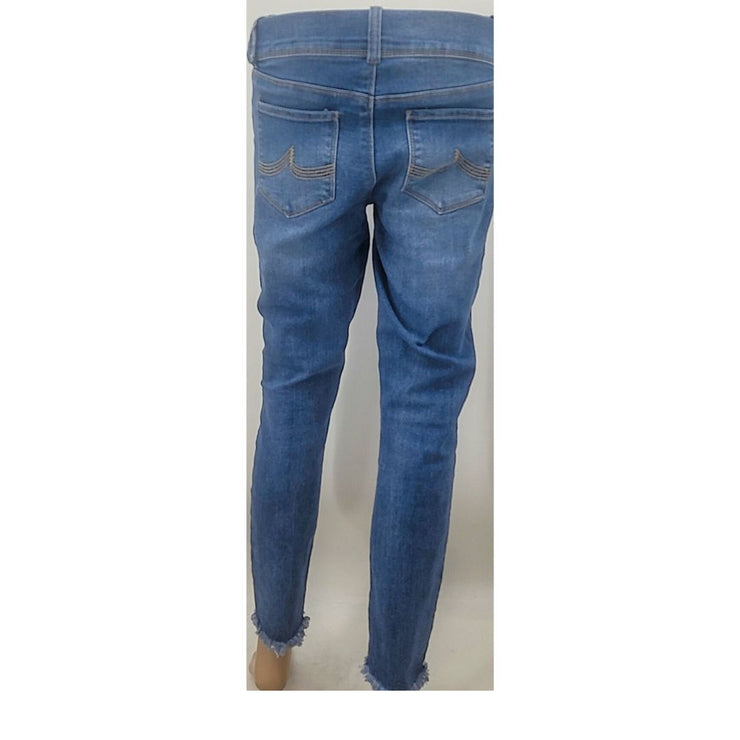 California Vintage Blue Ankle Skinny Jeans Pants, Size 7/28