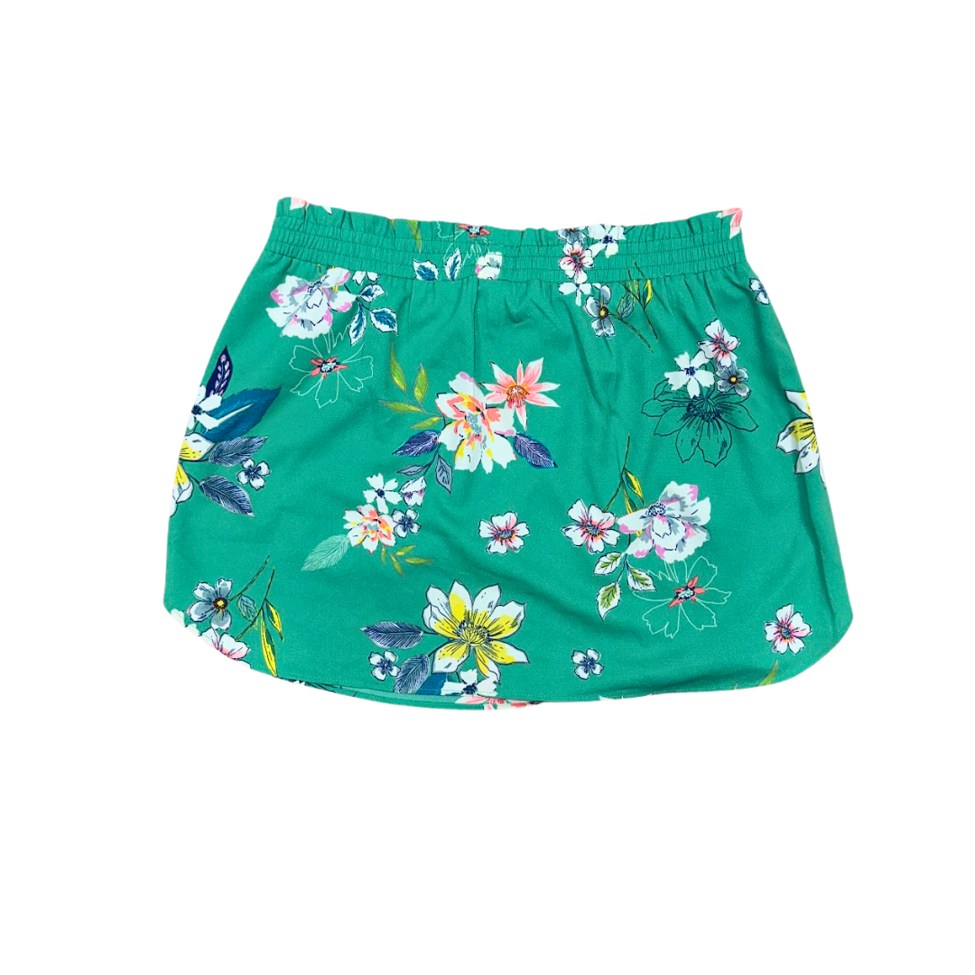 Dr2 by Daniel Rainn Green floral skirt, Size XL
