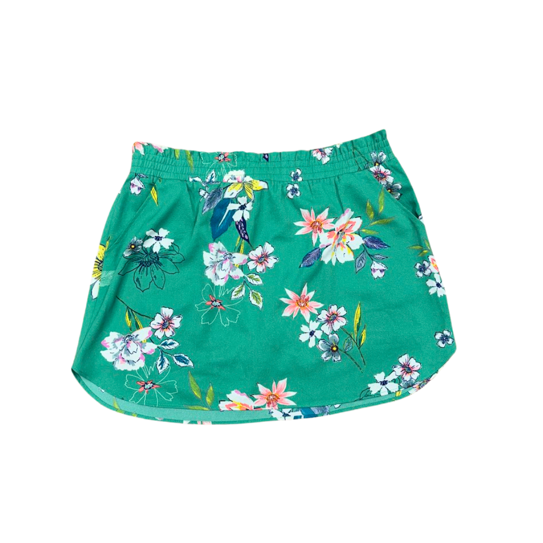 Dr2 by Daniel Rainn Green floral skirt, Size XL