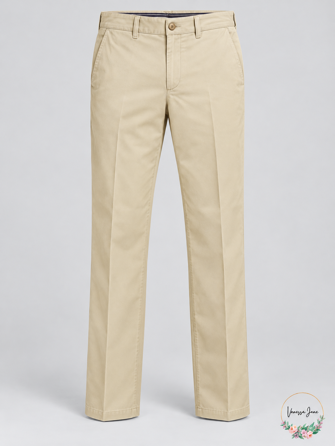 Dockers Mens Straight Fit No Iron Dress Pants, Beige, Size W38/ L29 – stock photo, Vanessa Jane