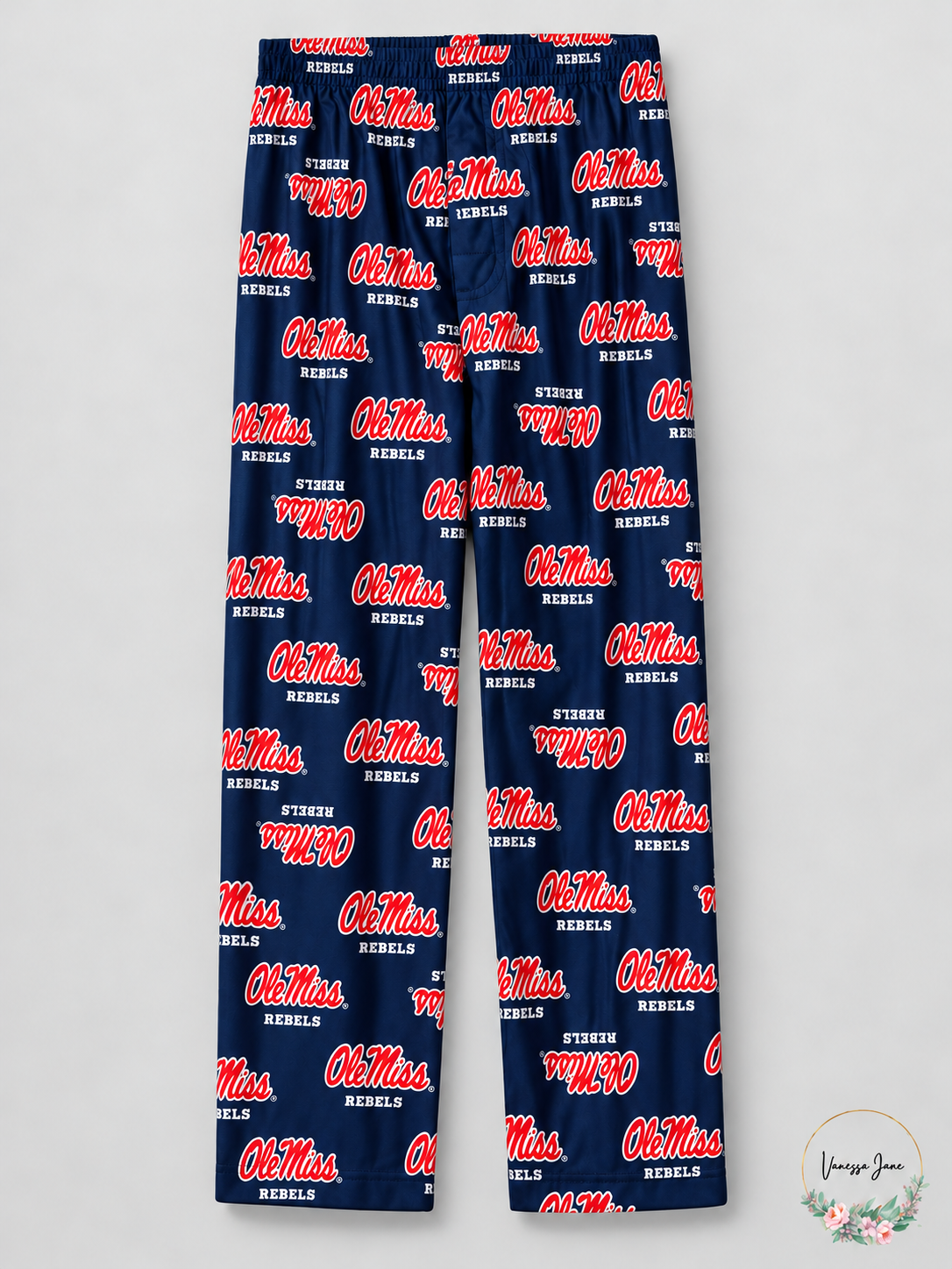 NCAA Boys Ole Miss Rebels Sleepwear Pants Dark Navy Kids Small (4) – stock photo, Vanessa Jane
