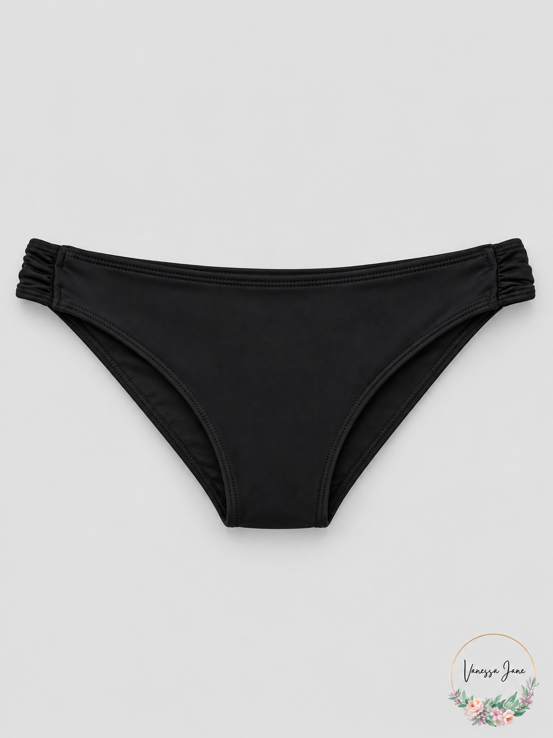 Salt + Cove Cabana Tab-Side Hipster Bikini Swim Bottom – stock photo, Vanessa Jane
